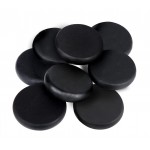 Pietre vulcanice pentru masaj, set de  8 bucati CRS08XL rotunde